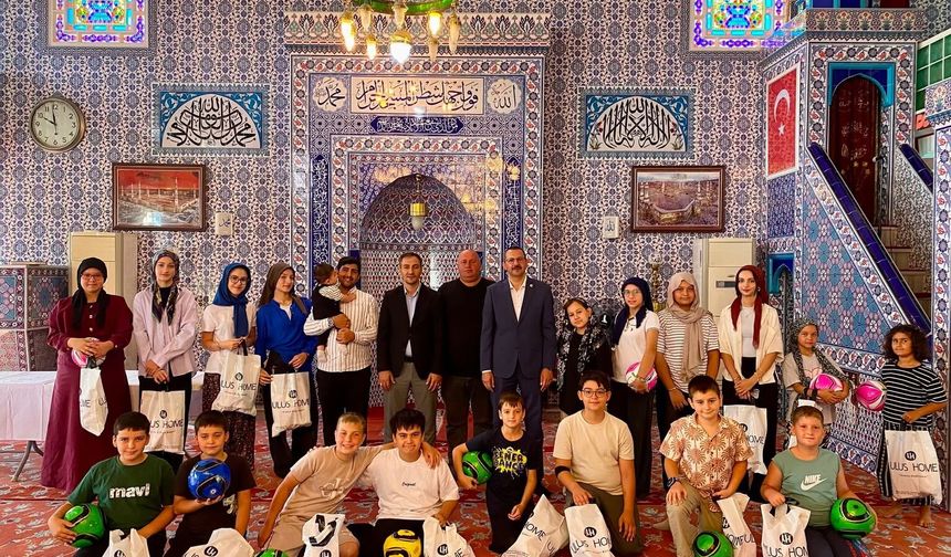 Kaymakam Özderin, Yaz Kur’an Kursu Öğrencileriyle Buluştu