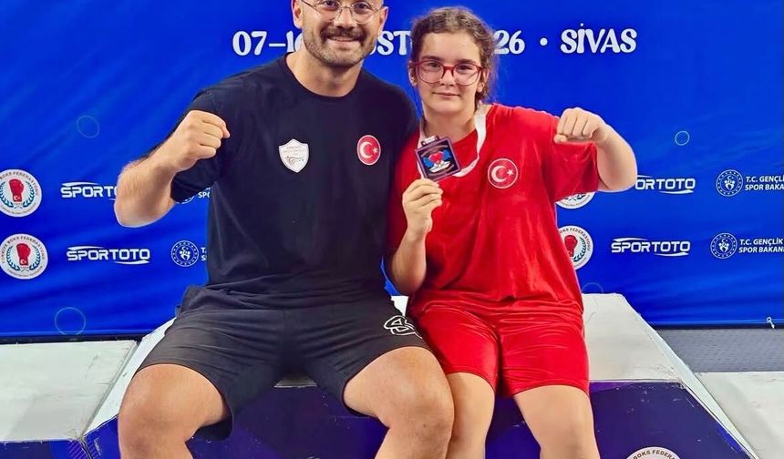 Kırklarelili Sporcu Dilem Elçi’den Türkiye İkinciliği