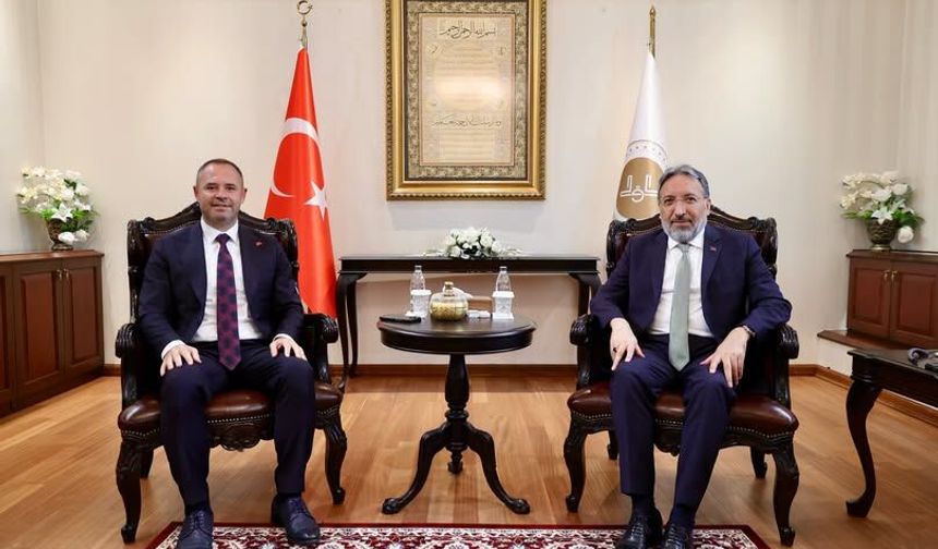 Başkan Bulut’tan Diyanet İşleri Başkanı Arpaguş’a Ziyaret