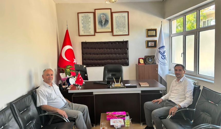 Palancı’dan Müftü Özkan’a Hayırlı Olsun Ziyareti