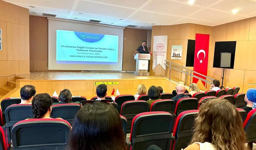 Kırklareli’nde Sağlık Turizmi İçin Yeni Planlamalar Yapıldı
