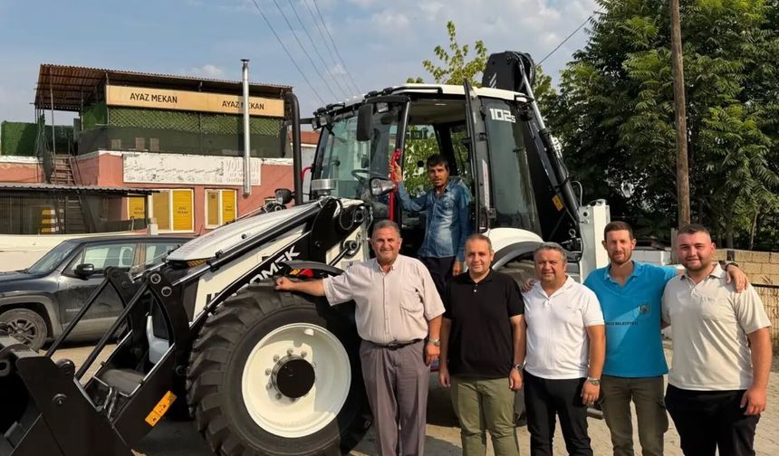 İnece Belediyesi’ne Yeni İş Makinesi Kazandırıldı