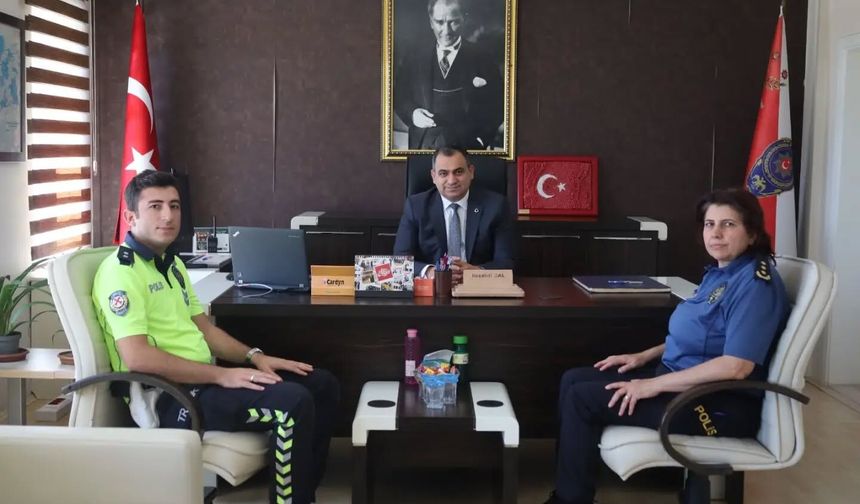 Vize Emniyet Müdürü Nezahat Dal Terfi Etti