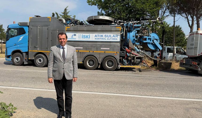 Vize’de Kanallar İSKİ Desteğiyle Temizlendi