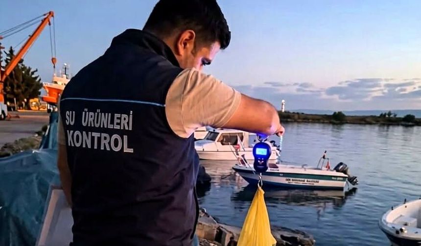 İğneada’da Amatör Balıkçılara Denetim