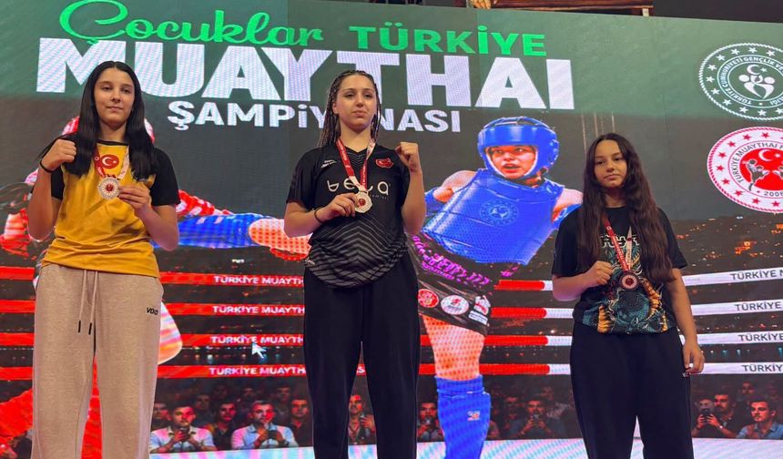 Demirköy’ün Gururu Öykü Elis Türkiye Üçüncüsü Oldu