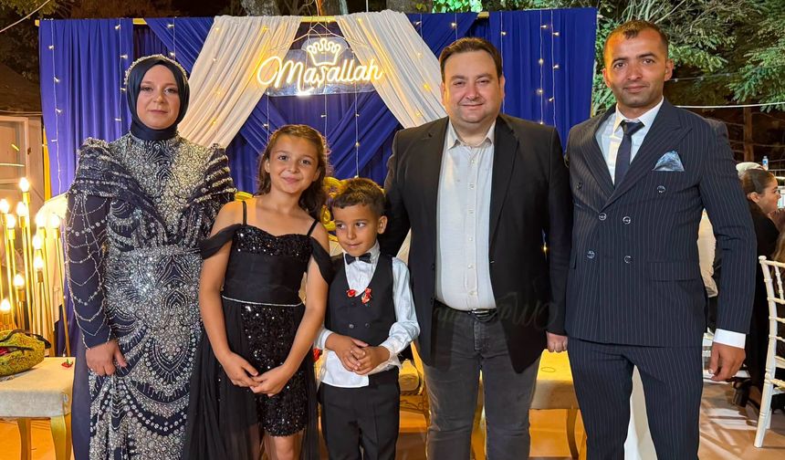 Başkan Gün, Yusuf’un Sünnet Düğününe Katıldı