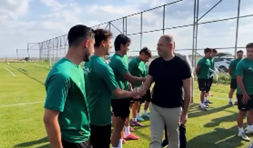 Başkan Bulut'tan Kırklarelispor'a Moral Ziyareti