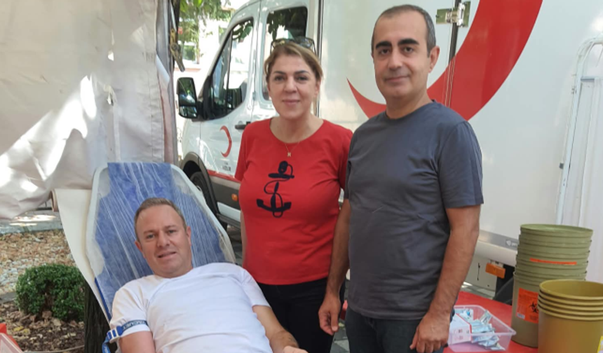 Başkan Ilık’tan Kan Bağışı Seferberliğine Destek