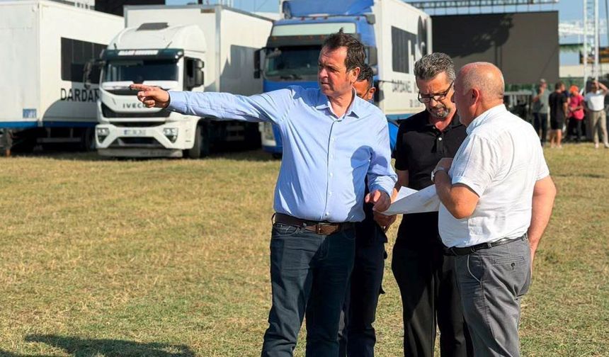 Başkan Özalp, Çalışmaları İnceledi