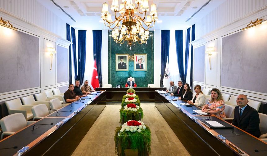 İl Encümeni Toplantısı Vali Turan Başkanlığında Yapıldı