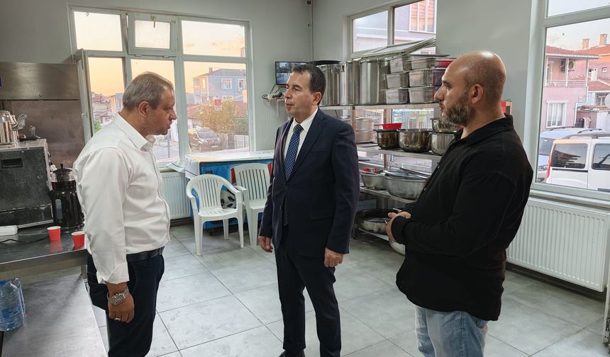 Kaymakam Işık’tan Dernek ve Aşevi Ziyareti