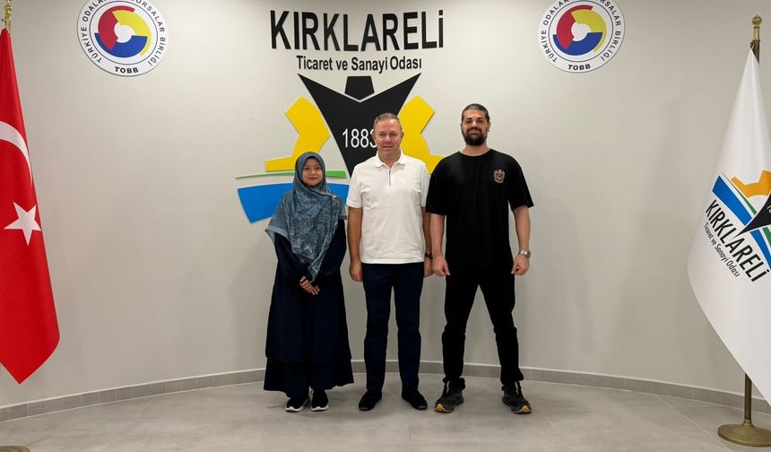 Kırklareli TSO Başkanı Ilık, Ailesini Ağırladı