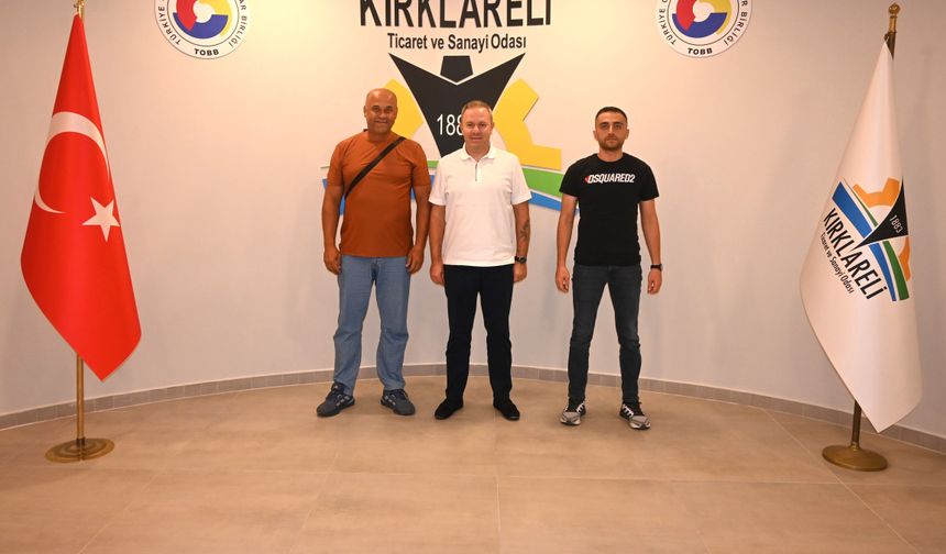 Kırklareli TSO’da Sağlık Çalışanlarıyla Görüş Alışverişi