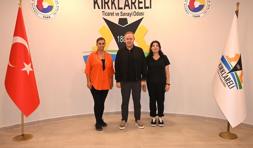 Kırklareli TSO’da Azerbaycan Derneği ile İş Birliği Görüşmesi