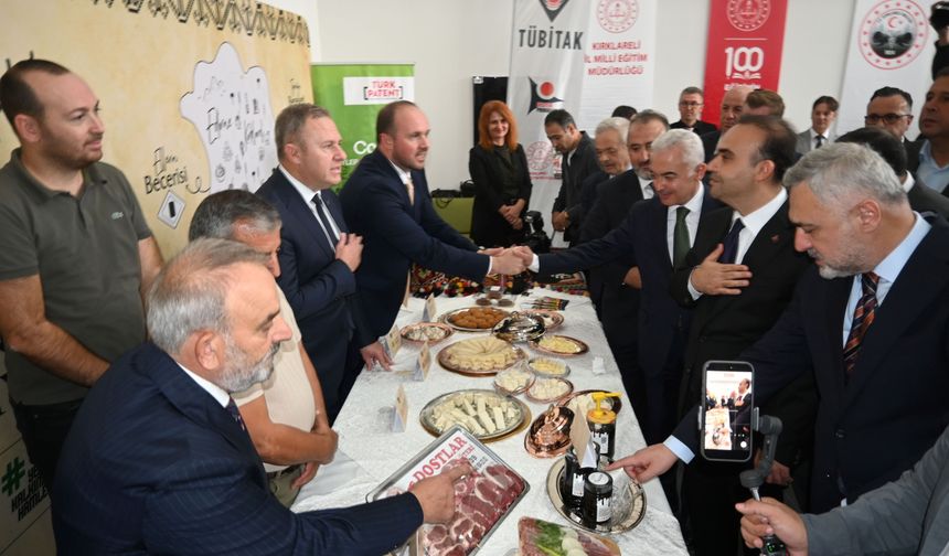 Kırklareli’nin Coğrafi İşaretli Ürünleri Bakan Kacır’a Tanıtıldı