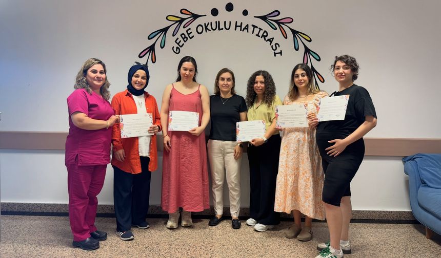 Gebe Okulu Mezuniyet Heyecanı