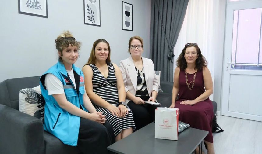 Halk Sağlığı Haftası’nda Gebe ve Lohusalara Ziyaret