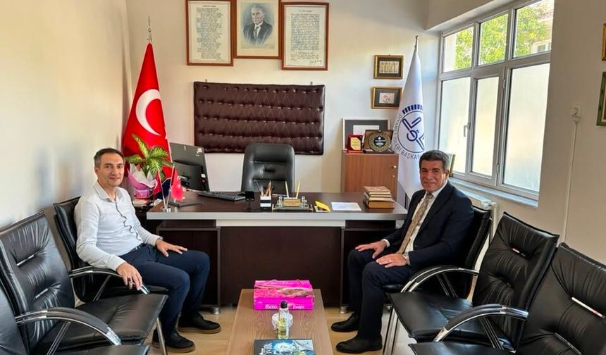 İlçe Milli Eğitim Müdürü Doğan’dan Müftü Özkan’a Ziyaret
