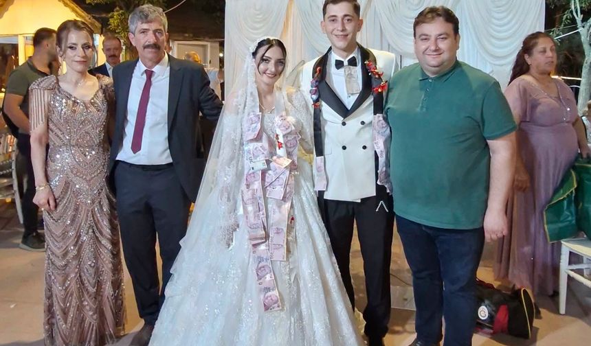 Başkan Gün, Barış Can ve Melis’in Düğününe Katıldı