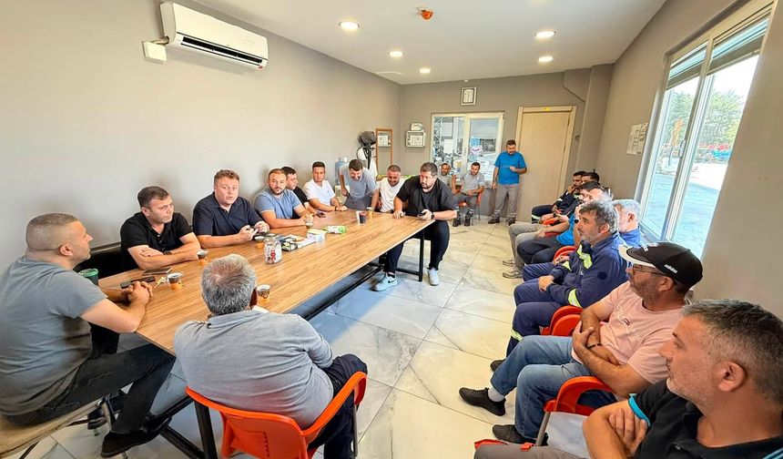 Petrol-İş Trakya’dan TPIC Çalışanlarına Ziyaret