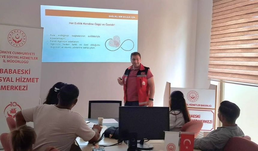 Babaeski’de Genç Çiftlere Evlilik Öncesi Eğitim