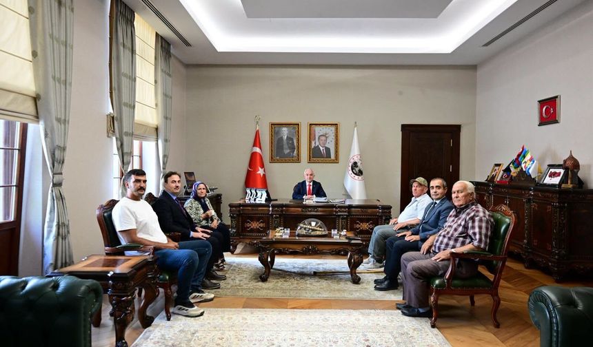 Vali Turan, Kıbrıs Gazileri ve Aileleri ile Görüştü