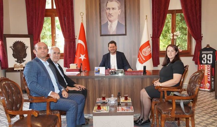 Başkan Talay, Pınarhisar Devlet Hastanesi Müdürünü Ağırladı
