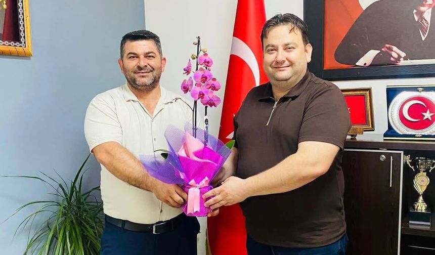Kooperatif Başkanı Eş’ten Başkan Gün’e Ziyaret
