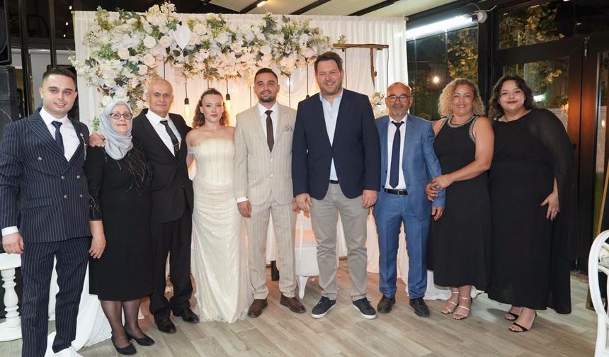 Başkan Talay, Zeynep ve Furkan’ın Söz Merasimine Katıldı