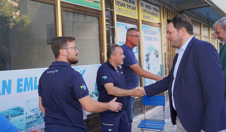 Başkan Talay, Esnaf ve Vatandaşlarla Bir Araya Geldi