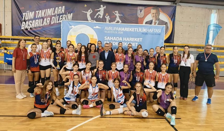 Avrupa Hareketlilik Haftası’nda Voleybol Heyecanı