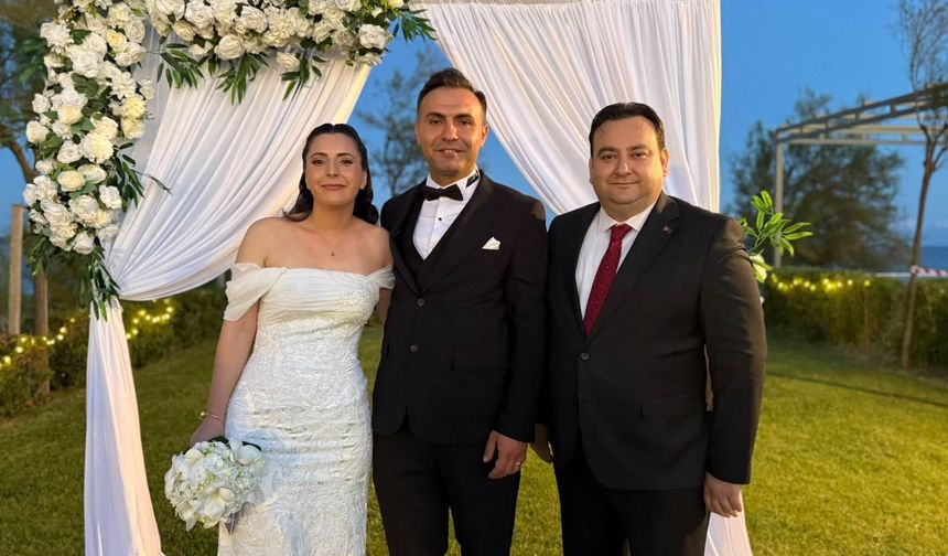 Başkan Gün, Sami ve Mervenur Çiftinin Nikahını Kıydı