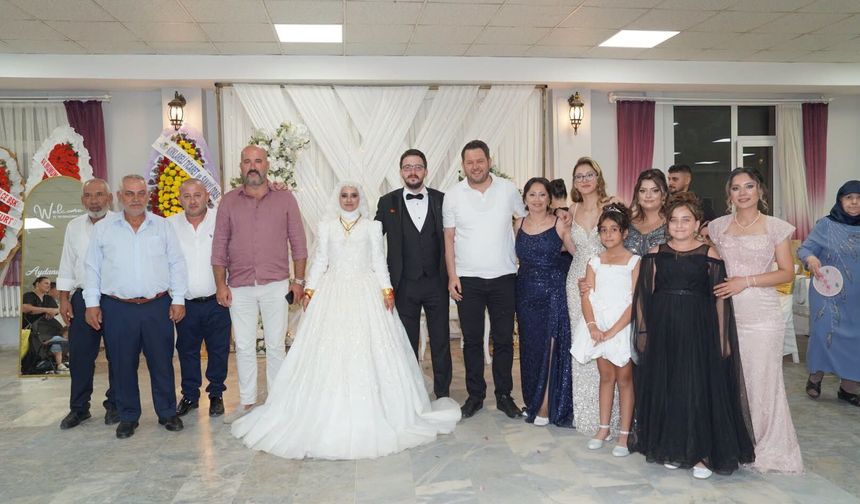 Başkan Talay, Aydanur ve Şahin’in Düğününe Katıldı