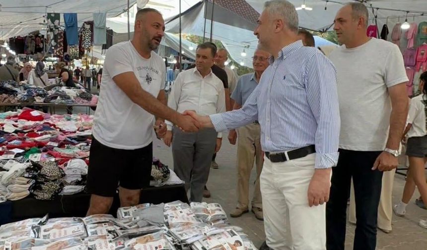 Sarıçam’dan Pınarhisar’da Esnaf Ziyareti