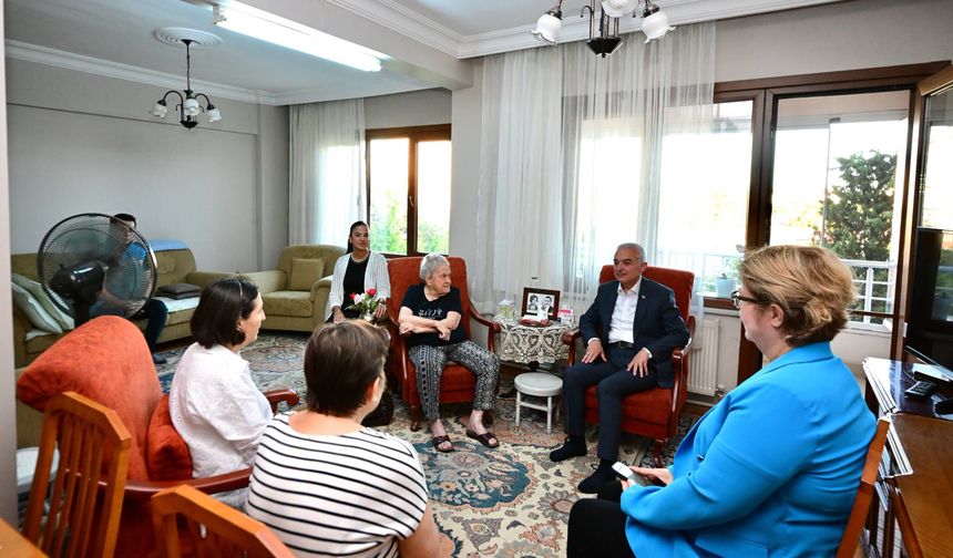 Vali Turan’dan Kesbiç Ailesine Evde Sağlık Ziyareti