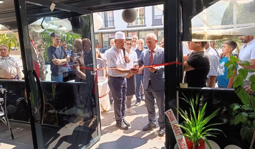 Büyükkarıştıran’da Lezzet Diyarı hizmete açıldı