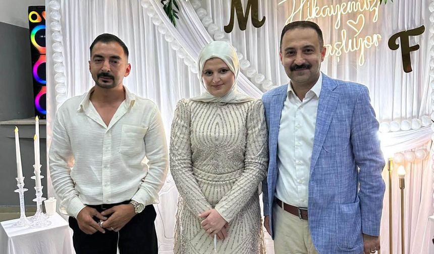 Başkan Erdem, Merve Nur ve Fuat’ın Nişanına Katıldı