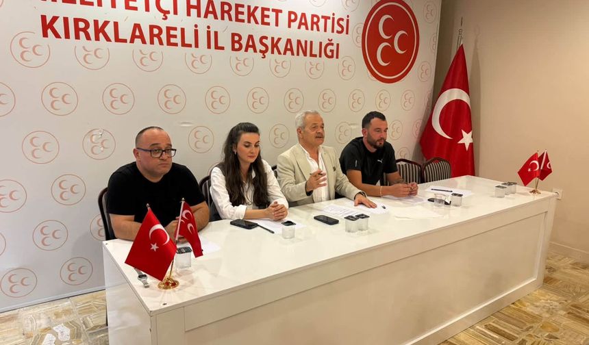 MHP Kırklareli’nde Kongre Öncesi Toplantı