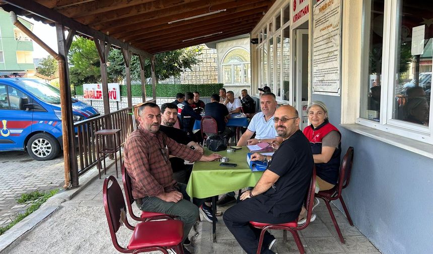 Cuma Buluşmalarında Çiftçilere Bilgilendirme