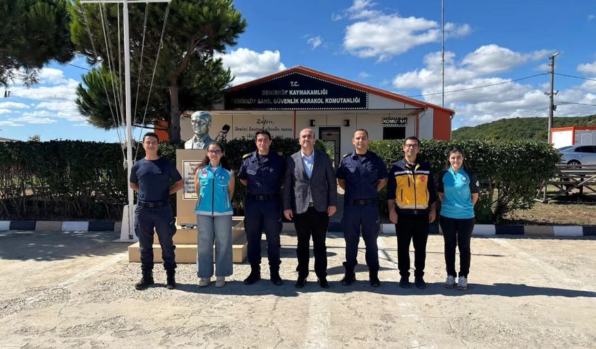 Afet Tatbikatı Öncesi Saha Değerlendirmesi Yapıldı