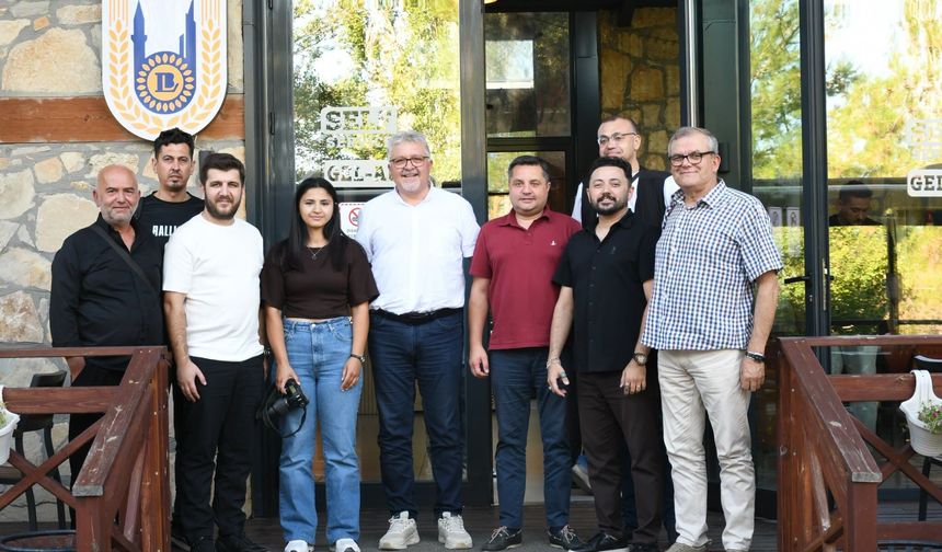 Başkan Gerenli Yerel Basın Temsilcileriyle Buluştu
