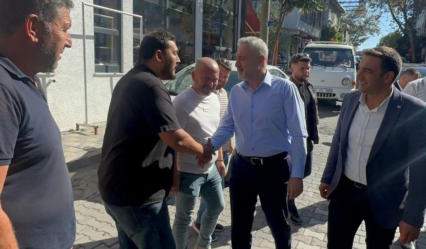Milletvekili Sarıçam, Ayvacık’ta Teşkilat Mensuplarıyla Buluştu