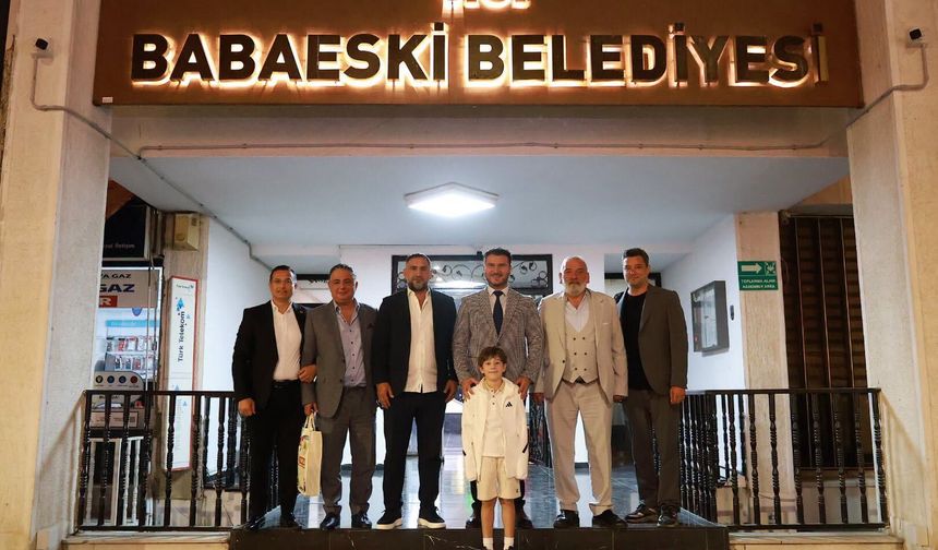 Başkan Yayla, Ünlü İsimleri Babaeski’de Ağırladı