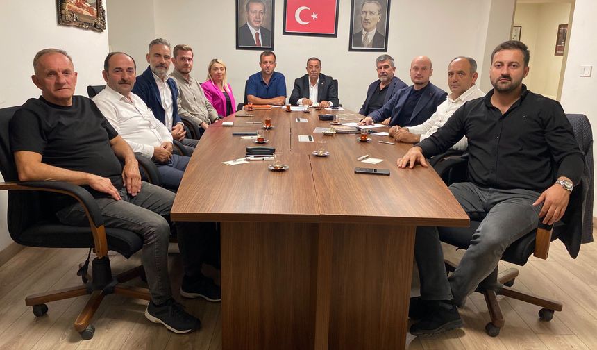 AK Parti İlçe Başkanları Toplantısı Gerçekleştirildi