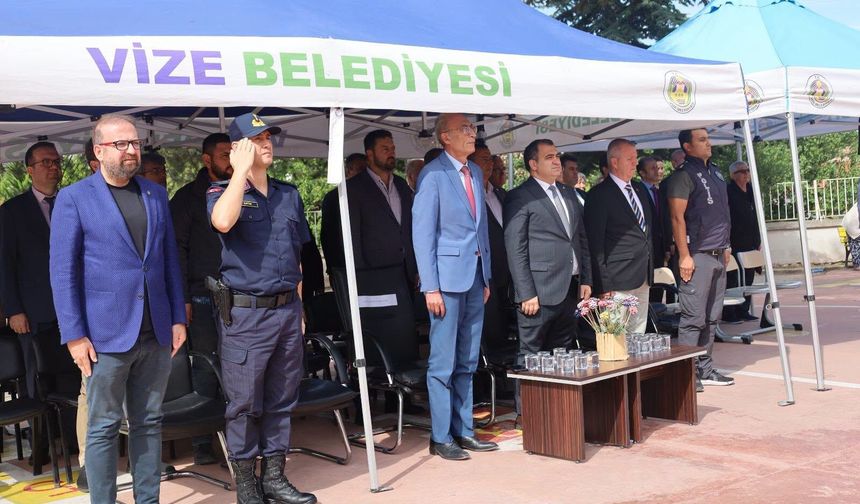 Vize’de İlköğretim Haftası Törenle Kutlandı