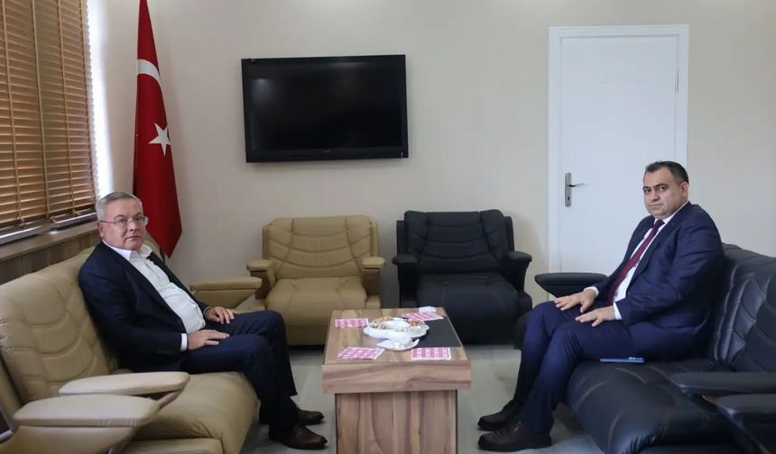 Mülkiye Başmüfettişi Karakaya’dan Vize Kaymakamlığına Ziyaret