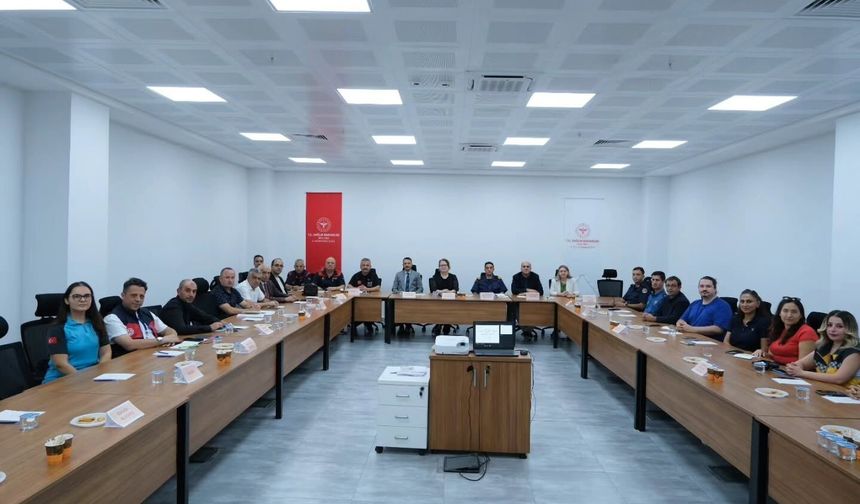 Afet Sağlık Grubu Saha Tatbikatı İçin Hazırlık Toplantısı