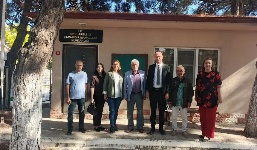 İYİ Parti Teşkilatından Karahıdır Mahallesi’ne Ziyaret