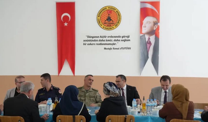Vize’de Gaziler ve Şehit Aileleriyle Anlamlı Buluşma
